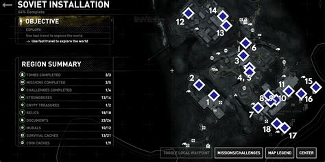 Rise of the Tomb Raider relic, mural, and document locations guide.